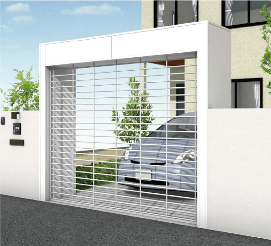 フルオーダーメイドゲート付きシャッターも大好評販売中!